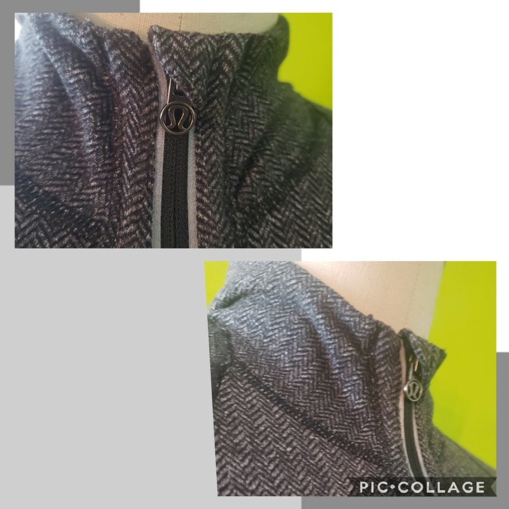Lululemon Run U-Turn Heathered Coal Pullover - Picture 4 of 7